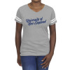 Thumbnail image for  Fall Rush Ladies Athletic Grey 60/40 Football Tee