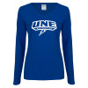 Thumbnail image for  Womens Royal Long Sleeve V Neck Tee 