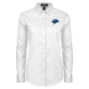 Thumbnail image for  Womens White Twill Button Down Long Sleeve