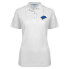 Thumbnail image for  Womens Silk Touch White Pique Polo