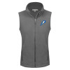 Thumbnail image for  Womens Charcoal Fleece Full Zip Vest