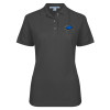 Thumbnail image for  Womens Silk Touch Charcoal Pique Polo