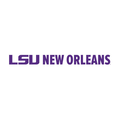  Medium Decal - LSU New Orleans Flat