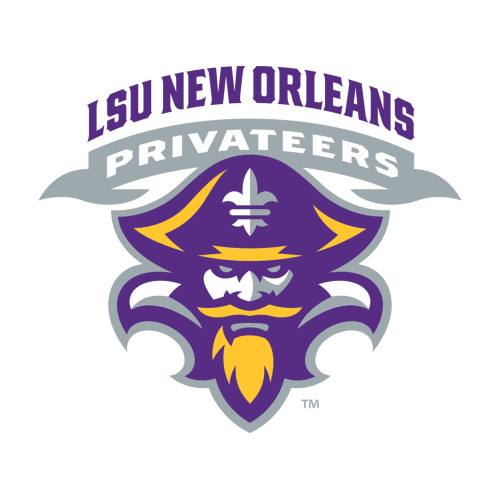  Medium Decal - LSU New Orleans Privateers Mascot