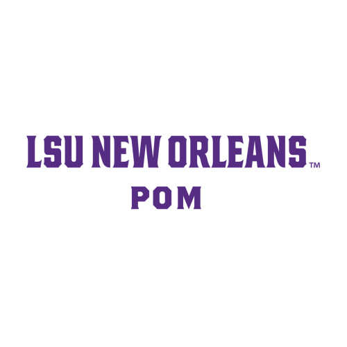  Medium Decal - LSU New Orleans Pom