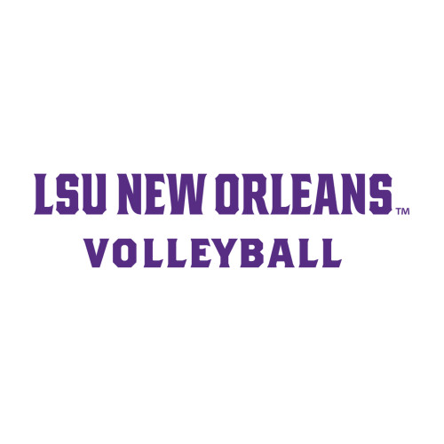 Medium Decal - LSU New Orleans Volleyball