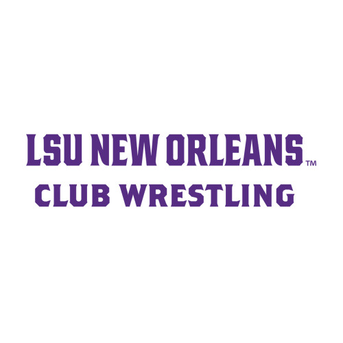  Medium Decal - LSU New Orleans Club Wrestling