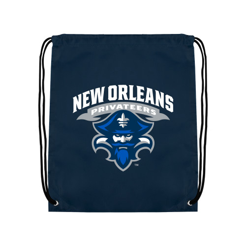  Navy Drawstring Backpack - Primary Mark