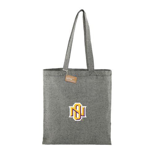  Recycled Cotton Twill Black Tote - NO Monogram