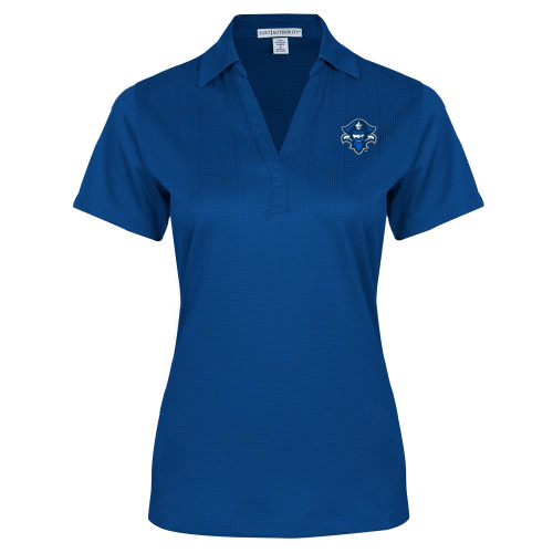  Womens Royal Performance Fine Jacquard Polo - Privateer Head