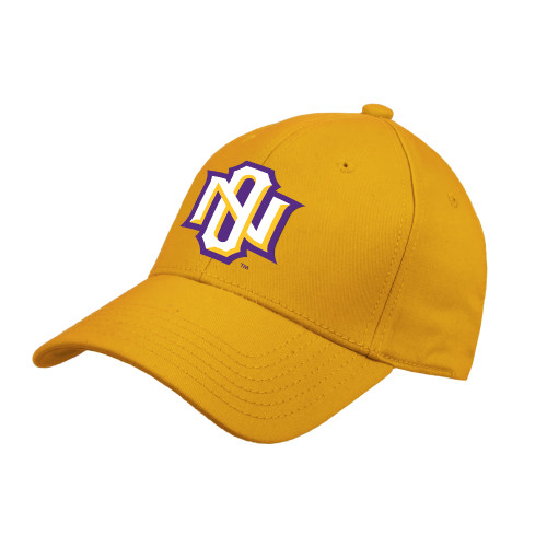  Gold Structured Adjustable Pro Style Hat - NO Monogram