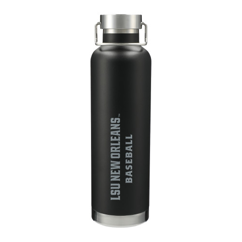  Thor Copper Vacuum Insulated Black Bottle 32oz - LSU New Orleans BaseballEngraved