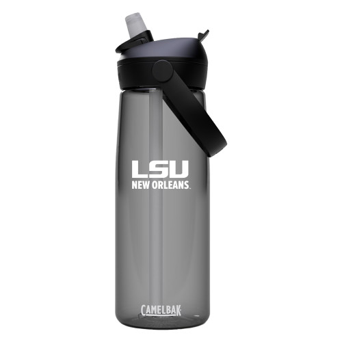  CamelBak Eddy Titan Renew Charcoal Bottle 25oz - LSU New Orleans Stacked