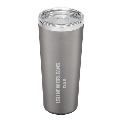 Thor Vacuum Insulated Grey Tumbler 22oz - LSU New Orleans DadEngraved