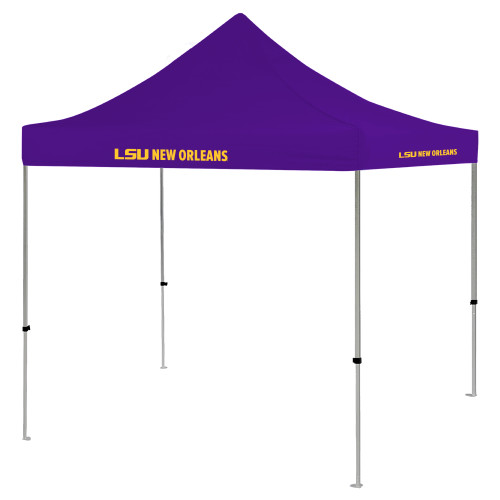 9 ft x 9 ft Purple Tent - LSU New Orleans Flat