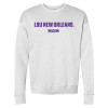 Thumbnail image for  Bella + Canvas White Fleece Crew