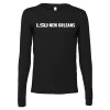 Thumbnail image for  Bella + Canvas Black Jersey Cotton Long Sleeve T Shirt