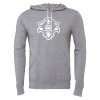 Thumbnail image for  Bella + Canvas Heather Grey Fleece Hood