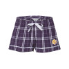 Thumbnail image for  Boxercraft Womens Purple Flannel Shorts