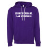 Thumbnail image for  Bella + Canvas Purple Fleece Hood
