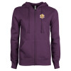 Thumbnail image for  ENZA Womens Purple Fleece Full Zip Hoodie
