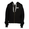 Thumbnail image for  ENZA Womens Black Boxy Full Zip Hood