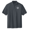 Thumbnail image for  Extended Charcoal Silk Touch Polo