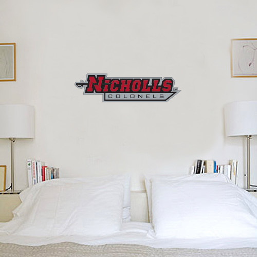  3 ft x 4 ft Fan WallSkinz - Nicholls Colonels