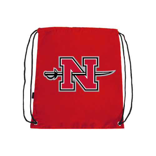  Red Drawstring Backpack - Official Logo
