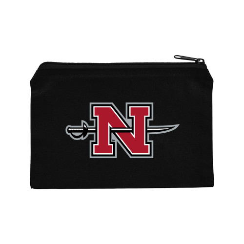  8oz. Black Cotton Travel Pouch - Official Logo