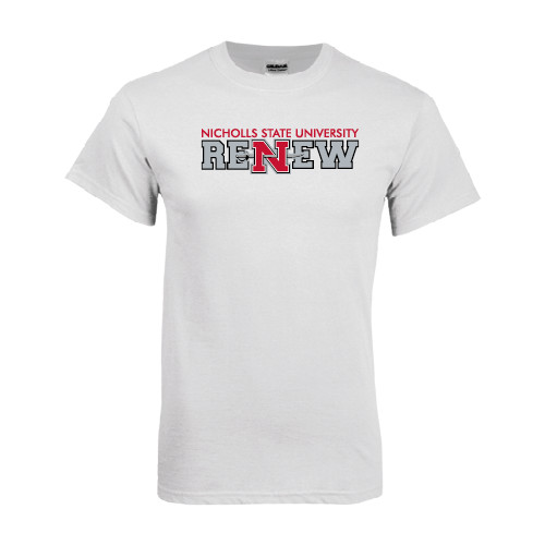  White T Shirt - Renew Flat