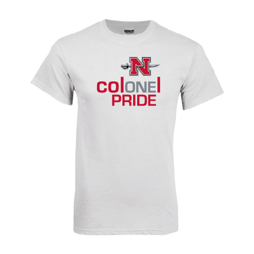  White T Shirt - Colonel Pride One Pride Stacked