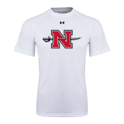  Under Armour White Tech Tee - Official Logo