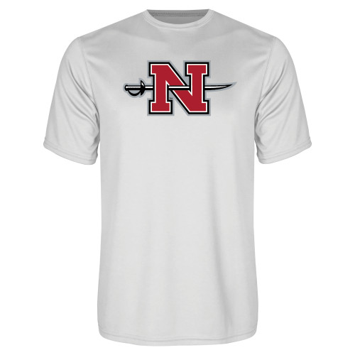  White Performance Tee - Official Logo