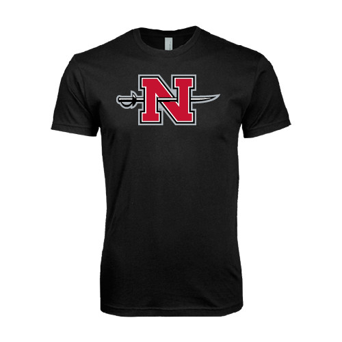  Next Level Black SoftStyle T Shirt - Official Logo
