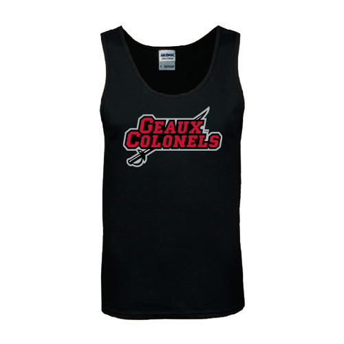  Black Tank Top - Geaux Colonels-Sword