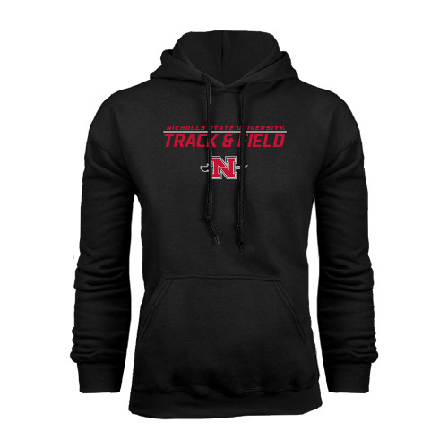  Black Fleece Hoodie - Track & Field Stacked
