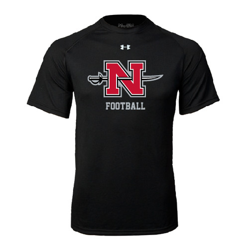  Under Armour Black Tech Tee - Football