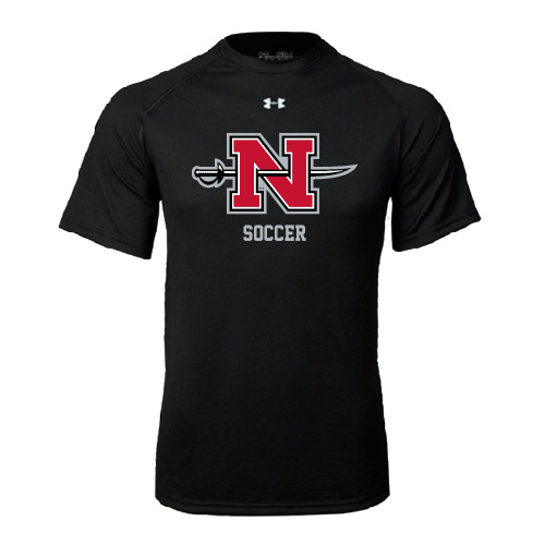  Under Armour Black Tech Tee - Soccer