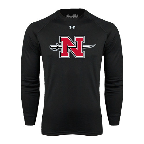  Under Armour Black Long Sleeve Tech Tee - Official Logo