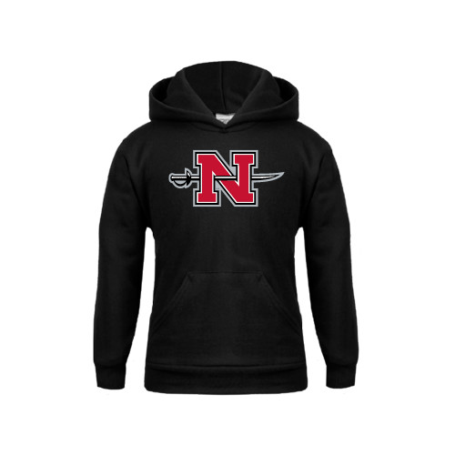  Youth Black Fleece Hoodie - Official Logo