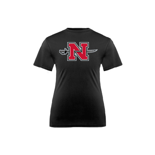  Youth Performance Black Tee - Official Logo