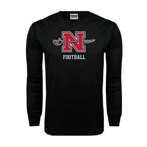  Black Long Sleeve T Shirt - Football