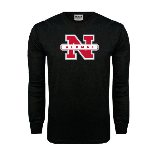  Black Long Sleeve T Shirt - Alumni N