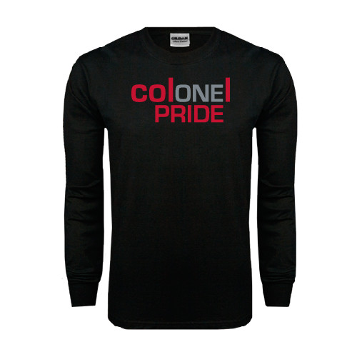  Black Long Sleeve T Shirt - Colonel Pride One Pride