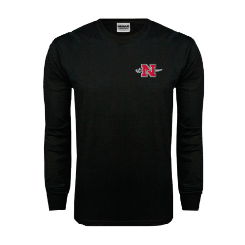  Black Long Sleeve T Shirt - Official Logo