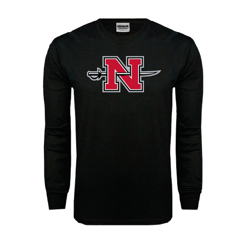  Black Long Sleeve T Shirt - Official Logo