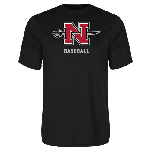  Black Performance Tee - Baseball