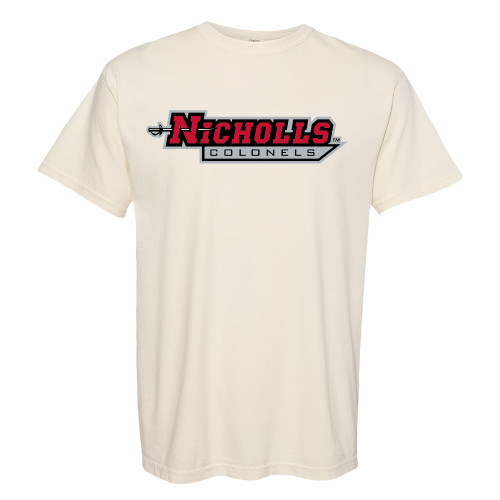  Comfort Colors Ivory T Shirt - Nicholls Colonels