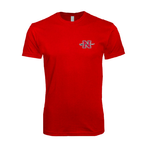  Next Level Red Softstyle T Shirt - Official Logo